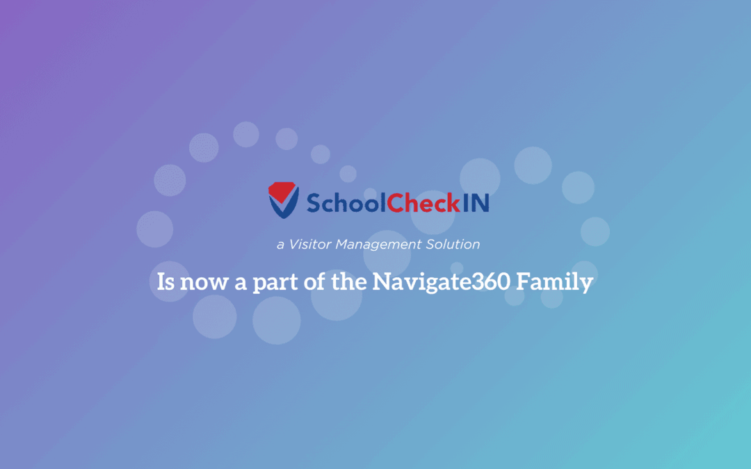 School Check IN Visitor Management Annoucement