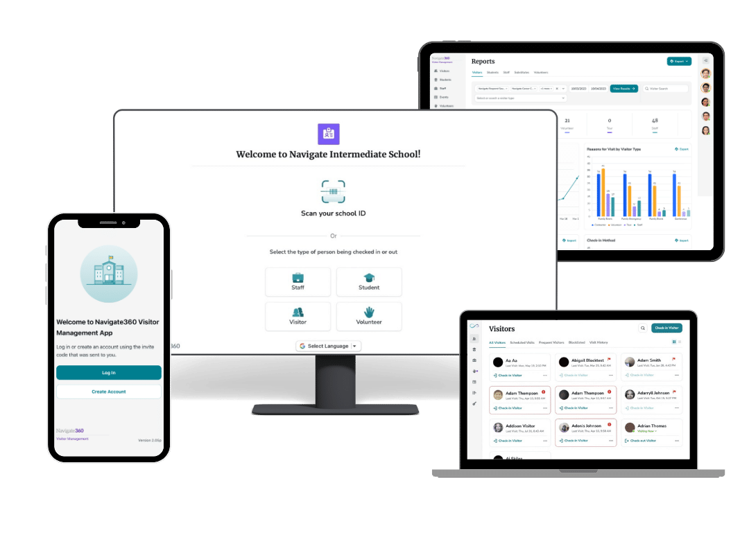 visitor management system for schools
