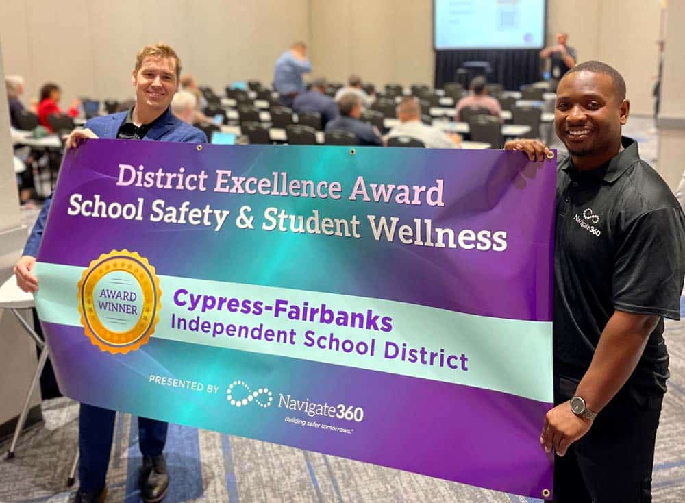 national youth violence prevention week Cypress-Fairbanks Independent School District recognition 2023