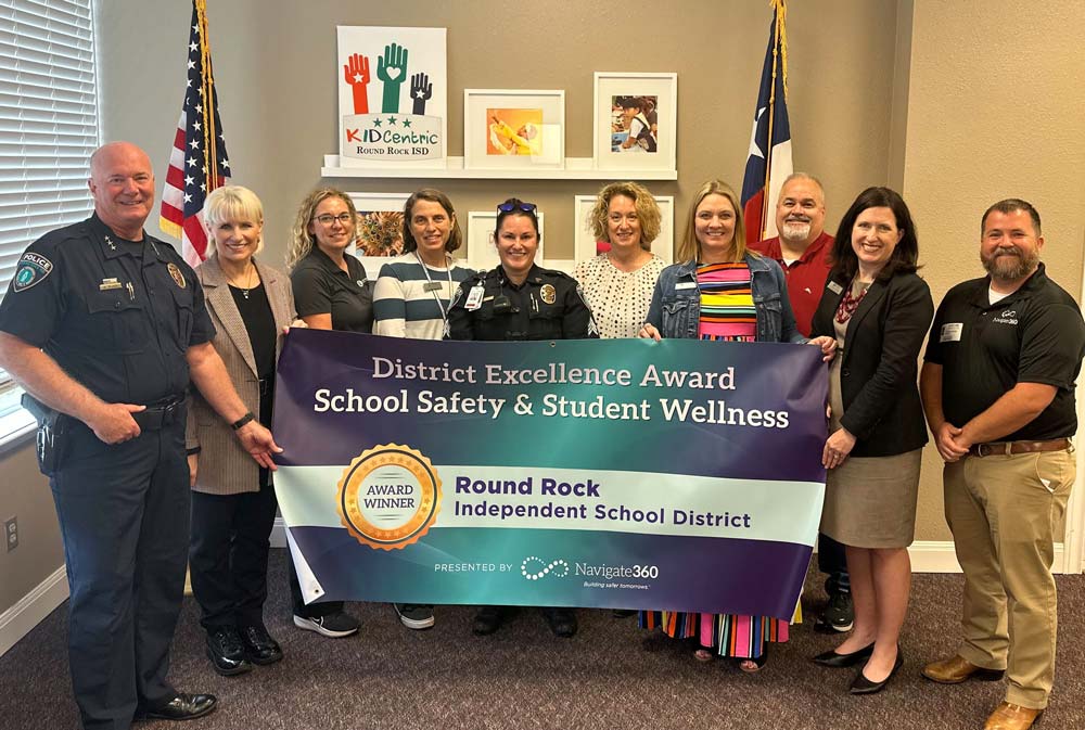 national youth violence prevention week Round Rock Independent School District recognition 2023