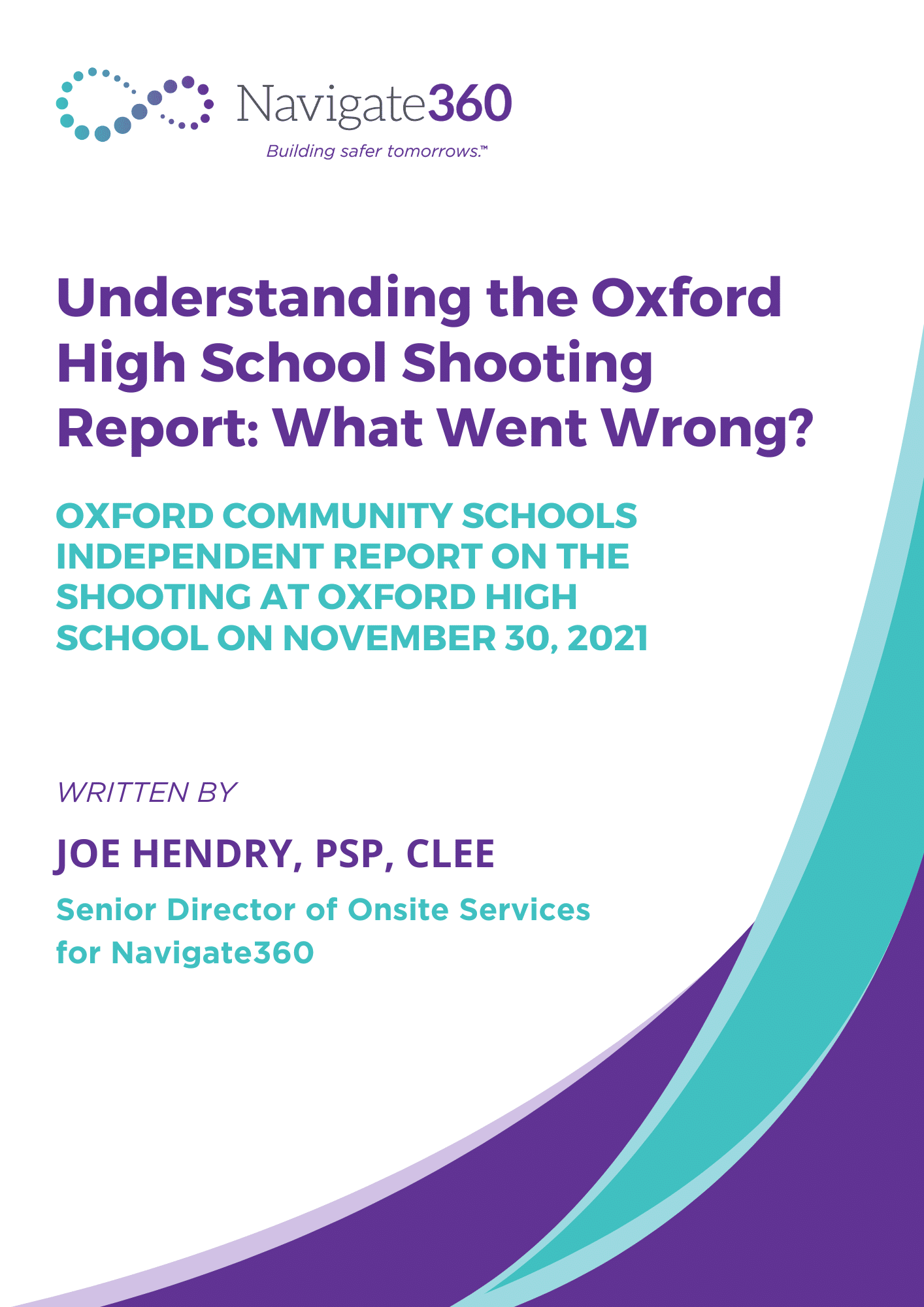 The Oxford High School Report: What Went Wrong? 