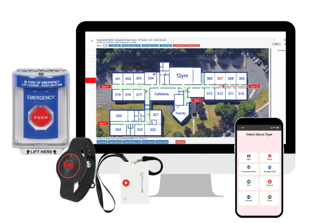 school panic button diagram | Navigate360