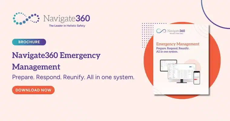 Navigate360 Emergency Management brochure