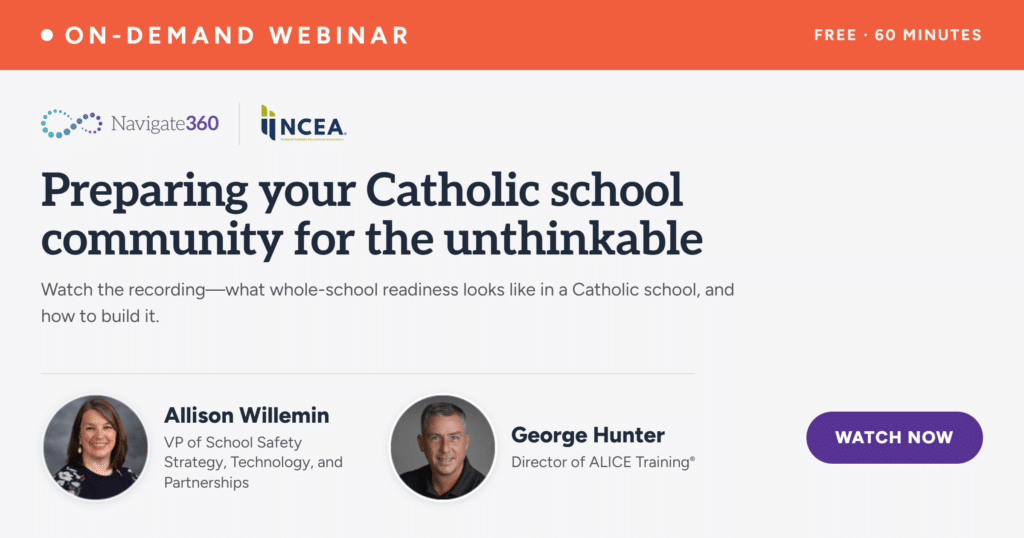 Preparing Your Catholic School Community for the Unthinkable